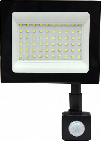 Прожектор SMD Заря Power 50W с датчиком движения 6000-6500K LED